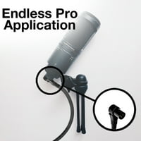 Pravi ugao XLR muški do 1 4 TRS mužjak - stopala - crveni - pro 3-pinski mikrofon priključak za napajanje
