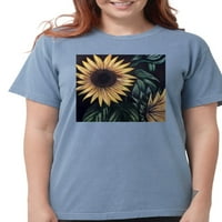 Cafepress - Životni majica suncokreta - Ženska košulja Comfort Colors®