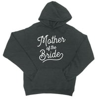Majka mladenke Unise tamno siva hoodie bachelorette party mama poklon
