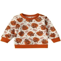 Novorođenčad Baby Boy Girl Halloween Outfit Funny G. Ukrajte svoju košulju od bundeve Top dukserice