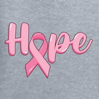 Divlji bobby, nada ružičasta vrpca podržava hrabru borbu, svijest o raku dojke, prednje i stražnje žene