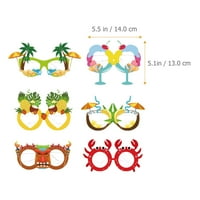 Ljetne naočale Havajske čaše na plaži Paper Party naočale za djecu