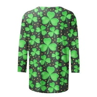 Dnevne majice u St Patricks irski pokloni za žene pod dolarima Ženske vrhove irskih hladnih ramena za