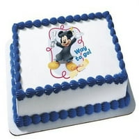 Diplomirani način Mickey Mouse da krene personalizirana temperatura jestivih torta