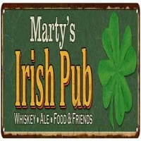 MARTY'S IRISH PUB METAL LICT Bar Man Cave 108240010206