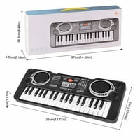 Kayannuo igračke Detalji Novi Keys Digital Music Electronic Tipkovnica Poklon poklon-poklon