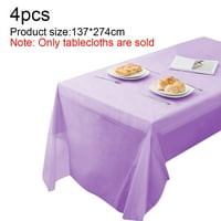 Plastične stoble za pravokutnike Tablice Party Stolovi za jednokratnu upotrebu Tablice Zatvoreni ili
