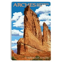 Arches Nacionalni park, Utah, sudni kule