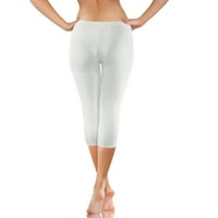 Simplmasygeni joga duge hlače za žene plus veličine Hlače za vježbanje Stretch brzo suhi visoki struk