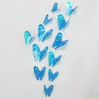 3D ljubičaste plave leptire zidne naljepnice opružne zidne naljepnice naljepnice za zabavu leptir zidne