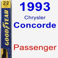 Chrysler Concorde putnička brisača i premium