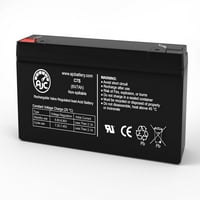 Lithonia Elt 6V 7Ah Hitna baterija - Ovo je zamjena AJC marke