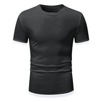 Muška majica Košulje za muškarce Muške kratke rukave modne atletske majice Sportski pulover vrhovi Grey
