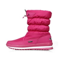 Ritualay Girls Winter Boots Plish obloge Topli čizme Mid CALF snježni klizanje Otporni na prozračujući