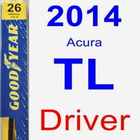 Acura TL Obriši vozača brisača - premium