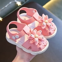 Utoimkio Kids Sandals Cleance pod $ deler devojčice Bow Open TOE Sandale Meke jedine princeze cipele