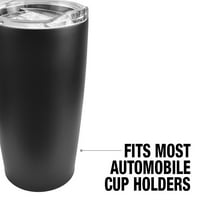 Trik 'R Tretirajte pukotina od nehrđajućeg čelika OZ kafe putni šalica, vakuum izolirani i dvostruki