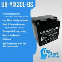 Zamjena baterije UB-YIX30L-BS za Polaris Wide Trag CC Snowmobile - Fabrika aktivirana, održavanje bez