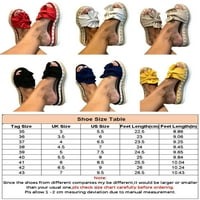 Ženske ljetne luk sandale platforme otvorene papuče na prstima dame plaže casual cipele