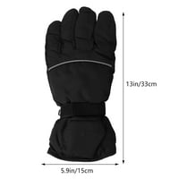 Grijane rukavice za baterije za muškarce i žene vodootporne izolirane tople termalne rukavice električne