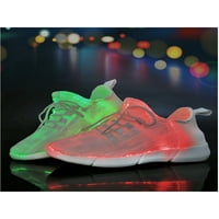 Tenmi LED svjetlosne cipele za žene Muška djeca USB punjenje Treperi svjetlosne modne tenisice za zabavu