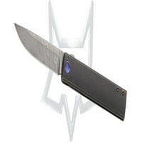 Noževi Chnops FX-543dbl Damasteel Stoneonewaid Titanium ljubičasti džepni nož