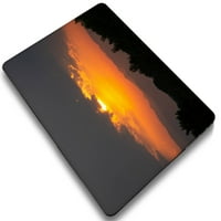 KAISHEK HARD SHELL CASE CASTER kompatibilan stari MacBook Pro S model A ili A1502, nema CD-ROM Red Series