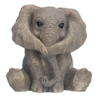 Delikata ukras slonova sa visokokvalitetnom smolom za dnevnu sobu spavaću sobu, kućni dekor