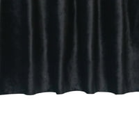 Tkanina Mart Direktna crna pamučna tkanina od dvorišta, ili širina, kontinuirana dvorišta crna baršunasta