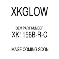 XkGlow Bullet Stražnji crveni Clear Lens XK1156B-R-C NOVO