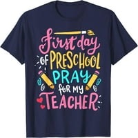 Predškolska ustanova prije k prvi dan škole nazad u školsku majicu