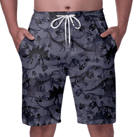 Kratke hlače na plaži Dinosaurske gaćice za muškarce, kratke hlače za muškarce Ljeto Flowy Hotcks Hawaii