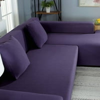Kauč ​​na razvlačenje od poliesterskih vlakana za kauč u obliku slova L, meka elastična kauč na razvlačenje