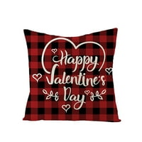 Jastučnica Sobos Valentines Dan Jastuk Navlake za bacanje jastučnicu za jastuk za kauč za kauč za valentinovo