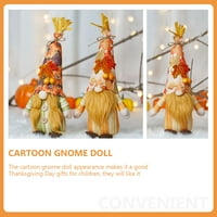 Dan zahvalnosti Gnome lutke ukrasi Party Gnome Lutka Javor odlazi GNOME