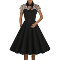 Ženska modna mreža GOTHIC Retro stil Patchwork haljina Gothic Lolita haljina Tinejdžeri Tapisestry Boja