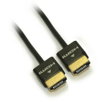 3ft ultra-tanak HDMI kabel AWG pozlaćen