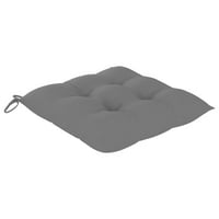 Jastuci za stolice FYYDES Grey 19.7x19.7 X2.8 tkanina
