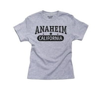 Trendy Anaheim, Kalifornina sa pamukom Stars Girl Pamuke Sive majica