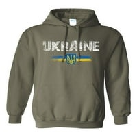 Vintage Ukrajina Ukrajinska zastava Pride DT dukserice Hoodie