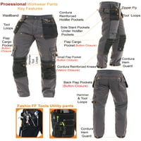 SkyBide odjeća za muškarce Radne hlače Građevinsko korisno područje TEŽITELJSKIH RASPRODAJA RADA HLAČENJA
