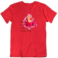 Ne cuvaj se kao mornar, cussy kao klasična dama smiješna novost Design Cotton majica crvena