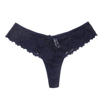 Zuwimk ženske gaćice, ženski motiv pamučni pamučni multip panty tamno plavi, xl