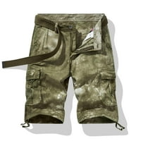 Zkozptok Teretne kratke hlače za muškarce Ljeto Ležerne prilike, gumb sa čvrstim patentnim zatvaračem