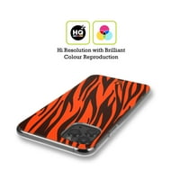 Dizajni za glavu Mad Print Orange Tiger Soft Gel Case Kompatibilan sa Apple iPhone Pro