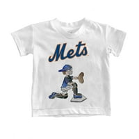 Dojenčad Tiny Turpap White New York Mets Caleb Majica hvatača
