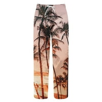 Muške hlače Ljetna plaža Hipie harem hlače Baggy Boho joga Havajski pantalone za pantalone Crotch za