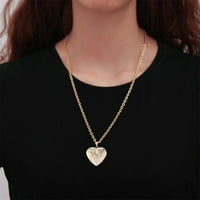 Lroplie ogrlice Privjesci za žene Djevojke Charm Retro Photo Bo BO Mini srčani okvir Okvir Ogrlice pokloni