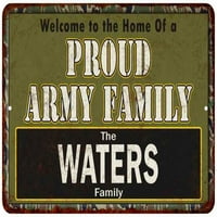 Vode ponosne vojske Obiteljski poklon metalni znak 208120023455