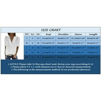 Žene T majice Tunic s kratkim rukavima V izrez čipka ženske odjeće Srednja odjeća Soft Cool Beach Style